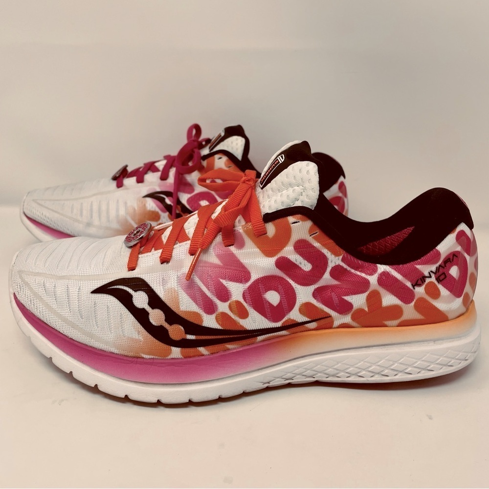Womens Saucony Kinvara 11.5 Dunkin' Donuts S10467-26 Boston Sneakers Shoes